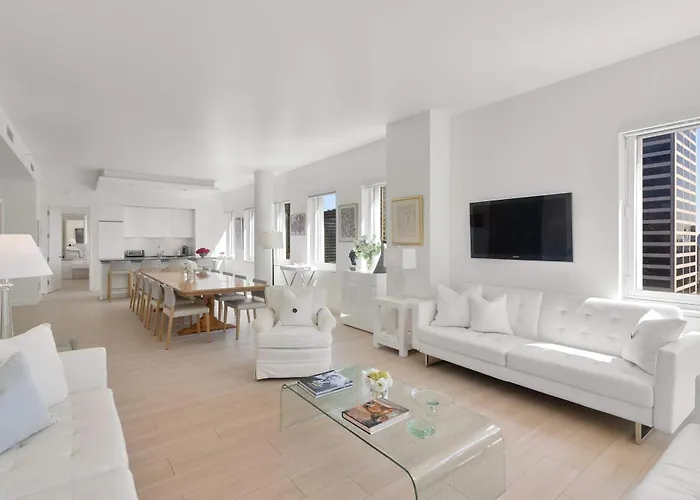 Corporate Or Luxury 4 Bedroom Penthouse Steps From Times Square Sleeps 8